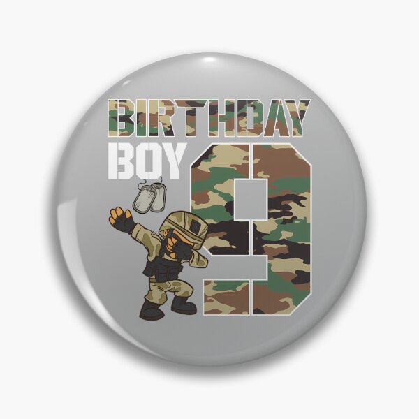 Artikelvorschau, Auftritt eines 9-jährigen Jungen beim Militär zum 9. Geburtstag entworfen und verkauft von mjohnson9.