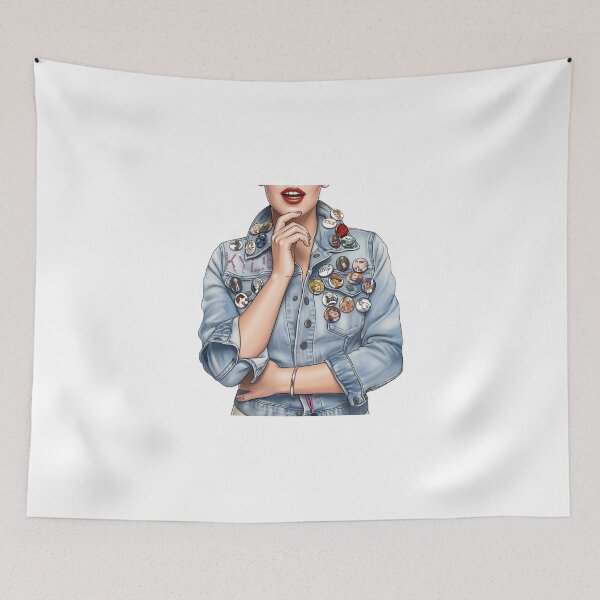 Item preview, Kylie Minogue Denim Jacket designed and sold by RahniNM.