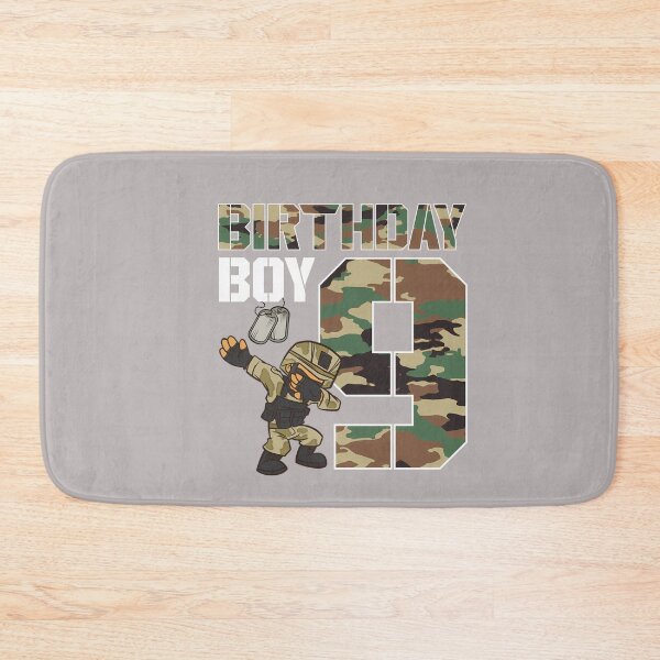 Item preview, 9 Year Old Boy Military Army 9th Birthday Boy Performance designed and sold by mjohnson9.