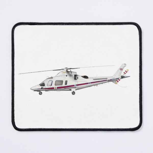Item preview, AGUSTA A109E POWER ZR323 ROYAL AIR FORCE designed and sold by Grubby Fingers Aircraft Illustration.