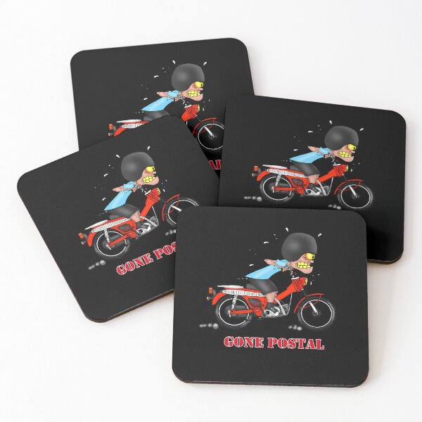 Item preview, Gone Postal Honda Postie Bike Motorcycle Version 2 designed and sold by Supa666.