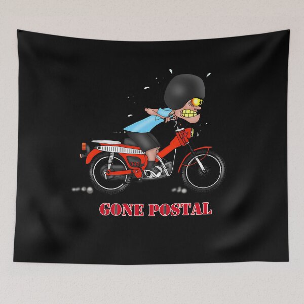 Item preview, Gone Postal Honda Postie Bike Motorcycle Version 2 designed and sold by Supa666.