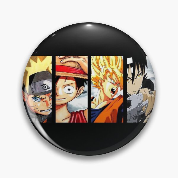 Item preview, Anime Crossover - Four Japanese Animation Heroes designed and sold by AnimeShin.