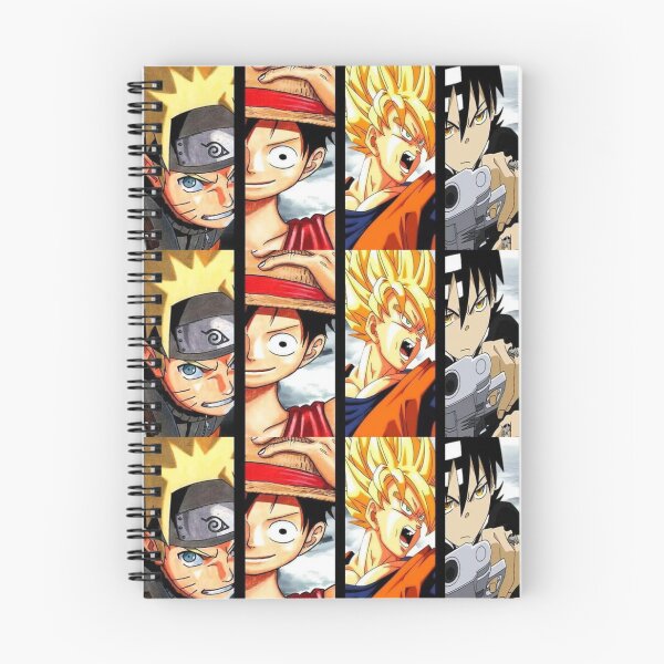 Item preview, Anime Crossover - Four Japanese Animation Heroes designed and sold by AnimeShin.