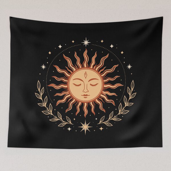 Item preview, Midsummer sun - Pagan summer symbol designed and sold by Christine Krahl.