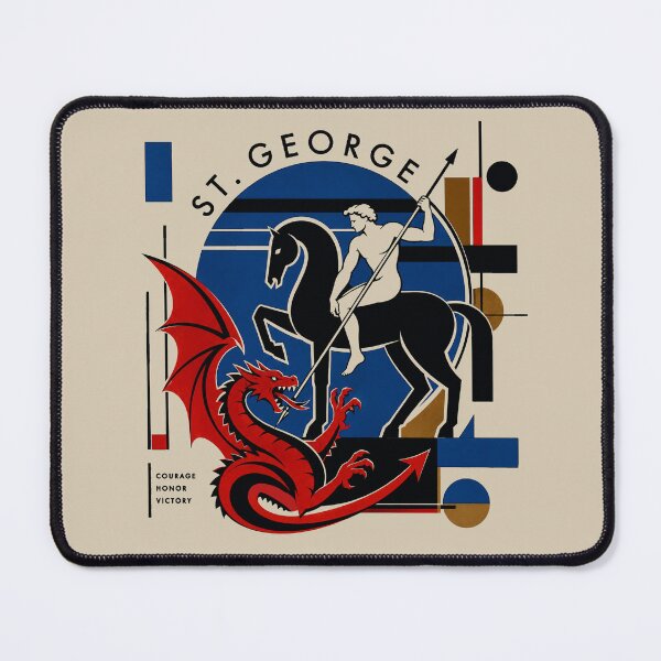 Item preview, Saint George Ascendant designed and sold by Sanctum Icons.