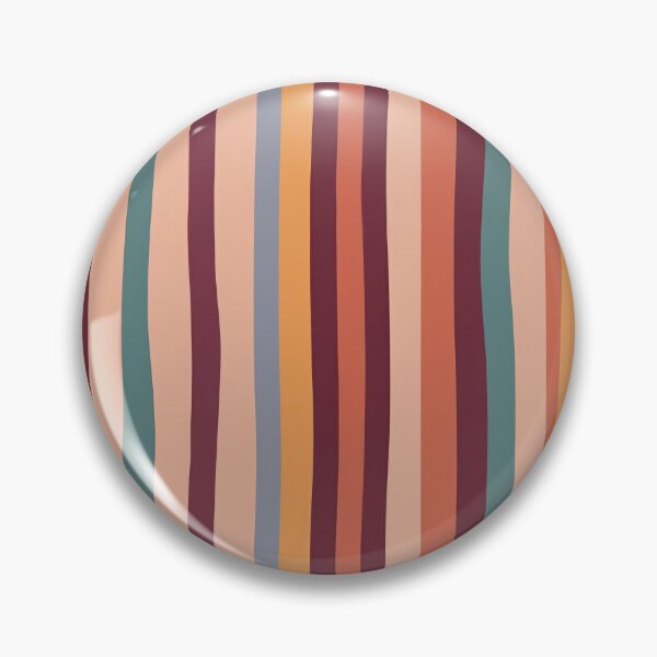 Item preview, Colorful Retro Stripes 70s Vintage Vibe abstract pattern designed and sold by patterncrow.