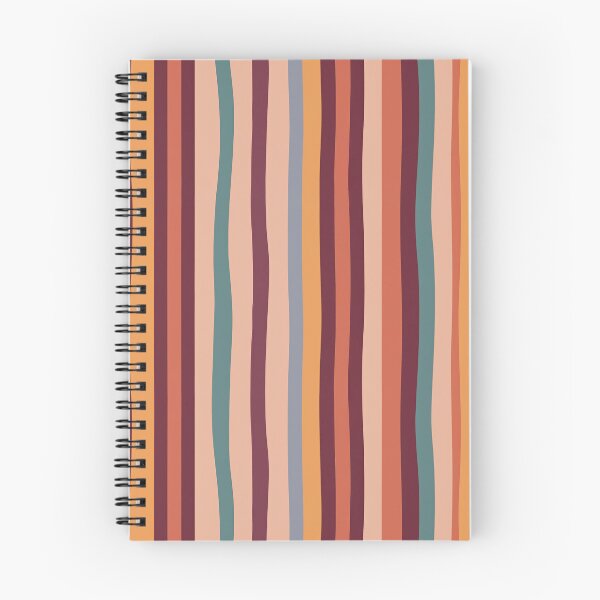 Item preview, Colorful Retro Stripes 70s Vintage Vibe abstract pattern designed and sold by patterncrow.