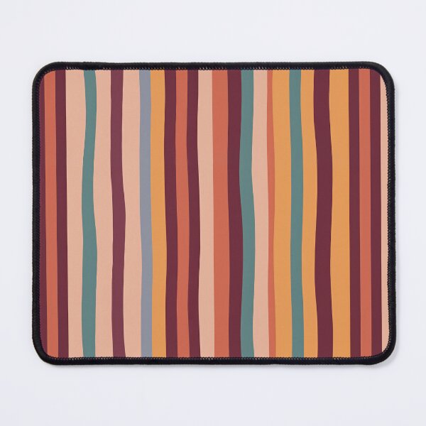 Item preview, Colorful Retro Stripes 70s Vintage Vibe abstract pattern designed and sold by patterncrow.