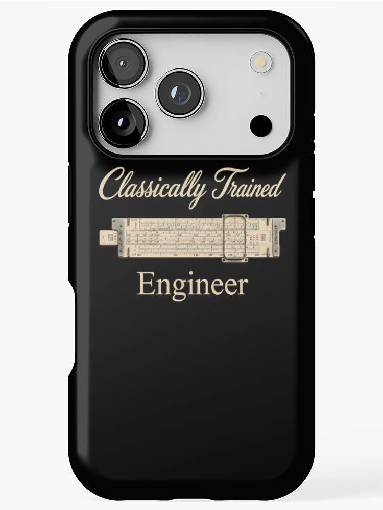 Thumbnail 1 of 4, iPhone Case, Classically Trained Engineer designed and sold by Randomera.