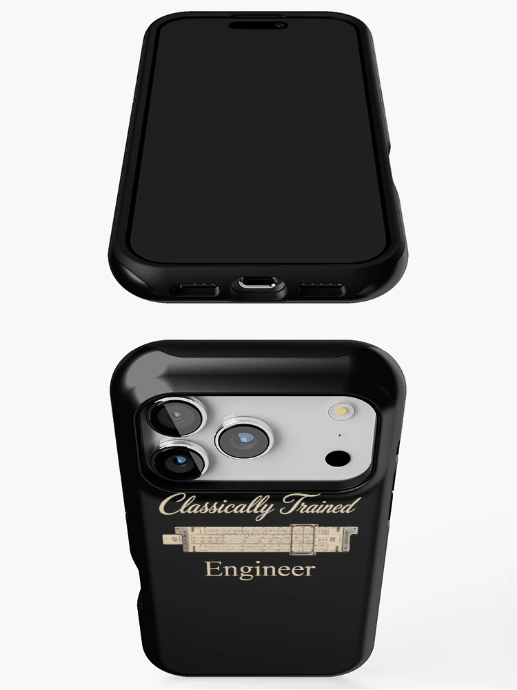 Thumbnail 3 of 4, iPhone Case, Classically Trained Engineer designed and sold by Randomera.