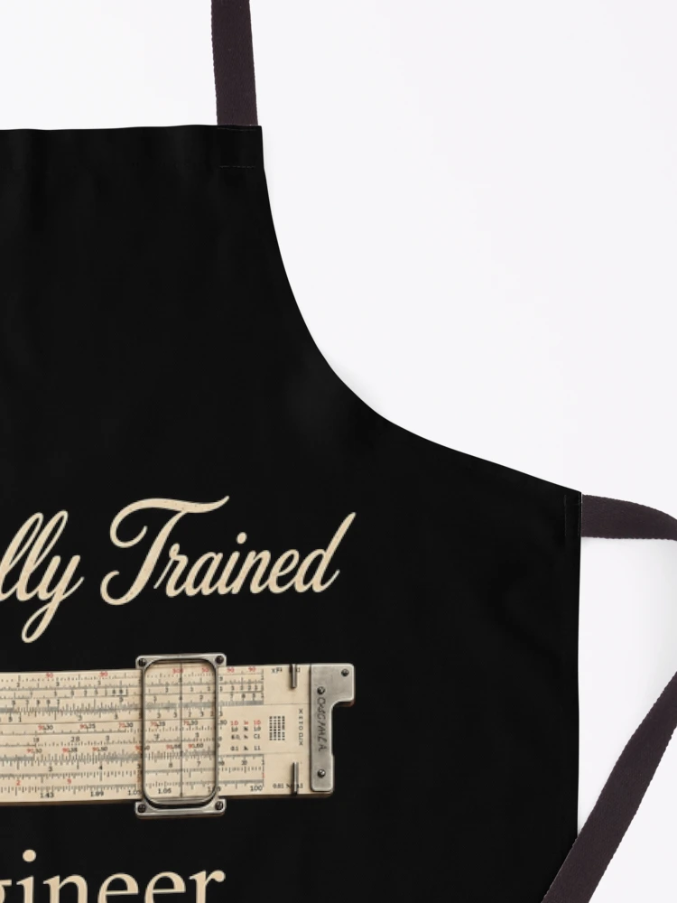 Thumbnail 3 of 6, Apron, Classically Trained Engineer designed and sold by Randomera.