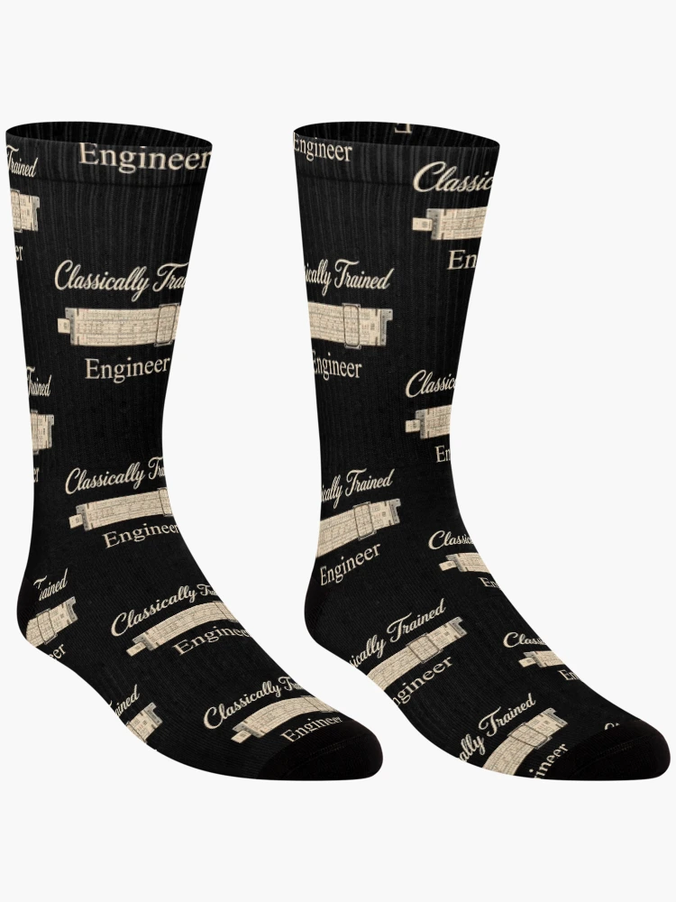 Thumbnail 3 of 5, Socks, Classically Trained Engineer designed and sold by Randomera.