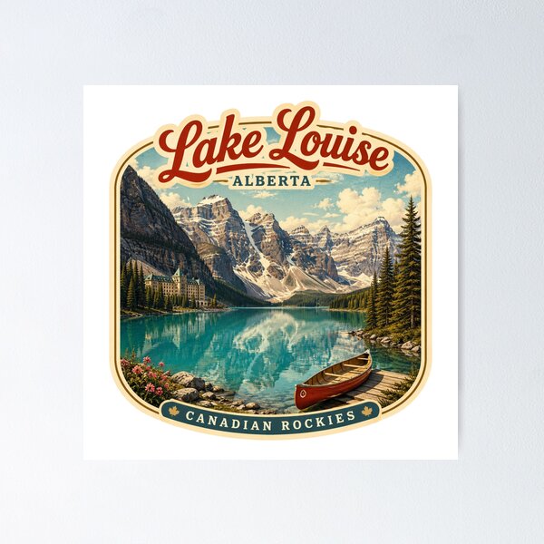 Item preview, Lake Louise, Alberta Canada  designed and sold by PamLeeDesign.