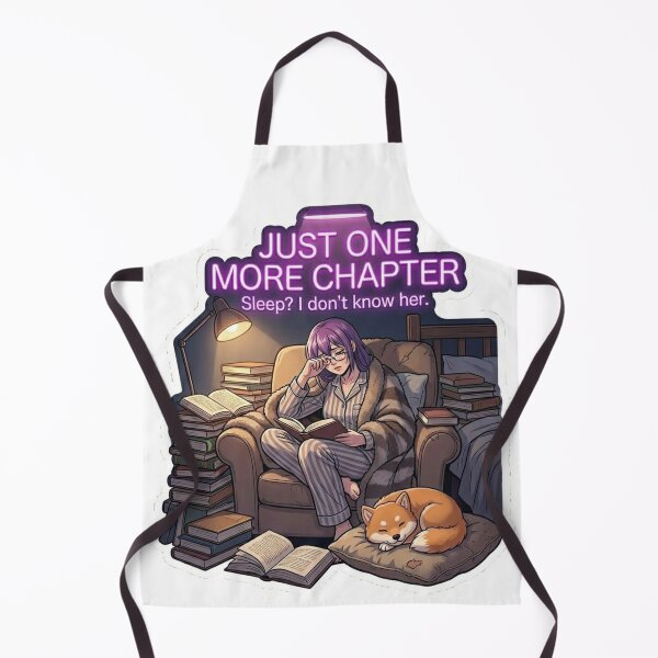 Item preview, Just One More Chapter - Anime Bookworm Design designed and sold by DailyStruggleCo.