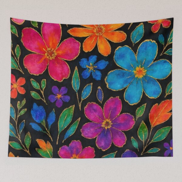 Item preview, Neon Flowers designed and sold by GraphicsClub.