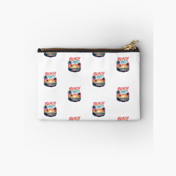Item preview, Retro Beach Party Sunset Vibes T-Shirt Design designed and sold by AchraffPrint.
