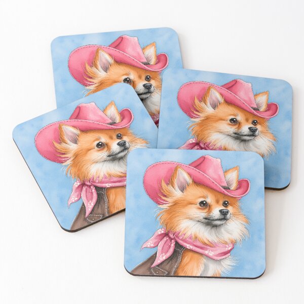 Item preview, Pomeranian Cowgirl designed and sold by prettykaler.