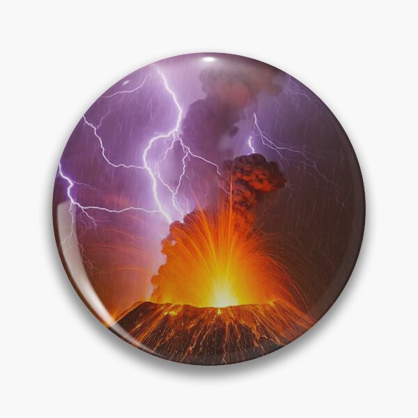 Item preview, Volcanic Lightning Eruption designed and sold by psychoshadow.