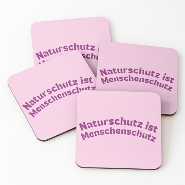 Item preview, Nature conservation is human protection (German) designed and sold by Noydee Red Salavan.