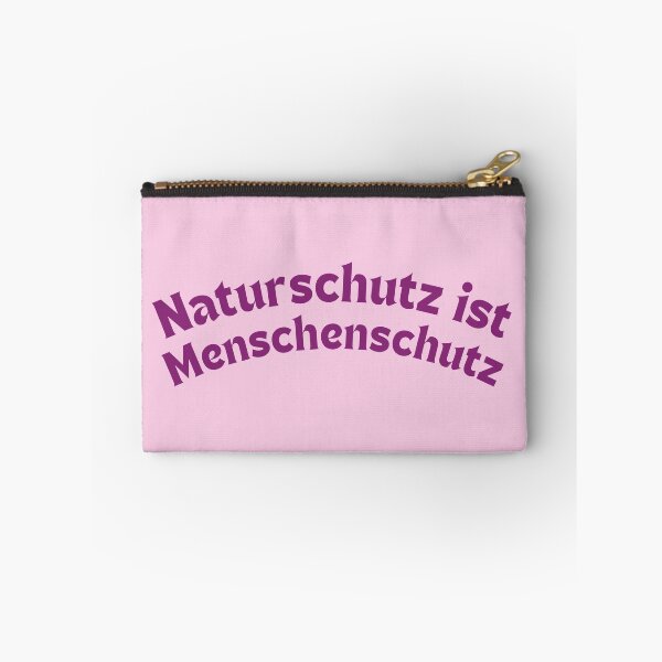 Item preview, Nature conservation is human protection (German) designed and sold by Noydee Red Salavan.