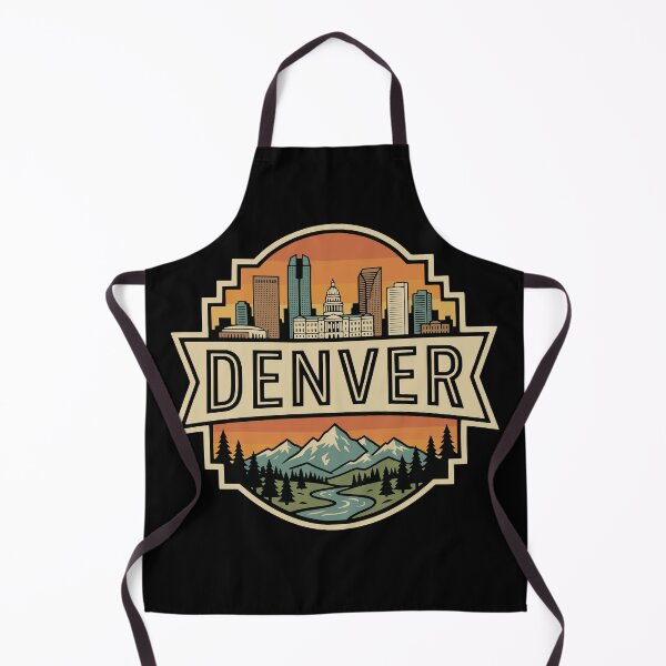 Item preview, Retro Denver Colorado Vintage Travel Badge Graphic designed and sold by Imaginationbeyond.