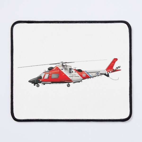 Item preview, AGUSTA MH-68 STINGRAY 1091 US COAST GUARD 2001 designed and sold by Grubby Fingers Aircraft Illustration.
