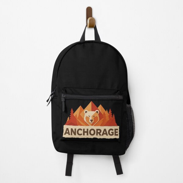 Item preview, Anchorage Alaska Bear Mountains Papercut Art designed and sold by RDproject.