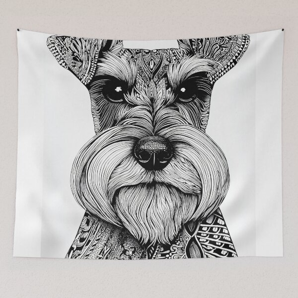Item preview, Intricate Schnauzer Design designed and sold by lautir.