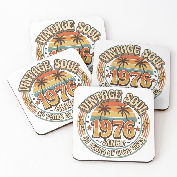 Item preview, Vintage Soul 1976 Shirt, Retro 50th Birthday T-Shirt, 50 Years Of Good Vibes Tee, Retro Sunset Graphic Shirt, Unisex Vintage Tee designed and sold by paul9705.