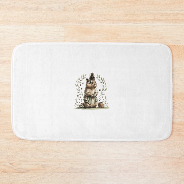 Item preview, Woodland Chipmunk Pinecone Forest Animal designed and sold by AQUILAKREO.