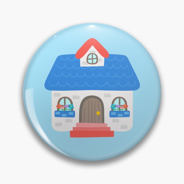 Item preview, Cute Attic House with Flower Windows for City Map and Cozy Town designed and sold by nuchz.