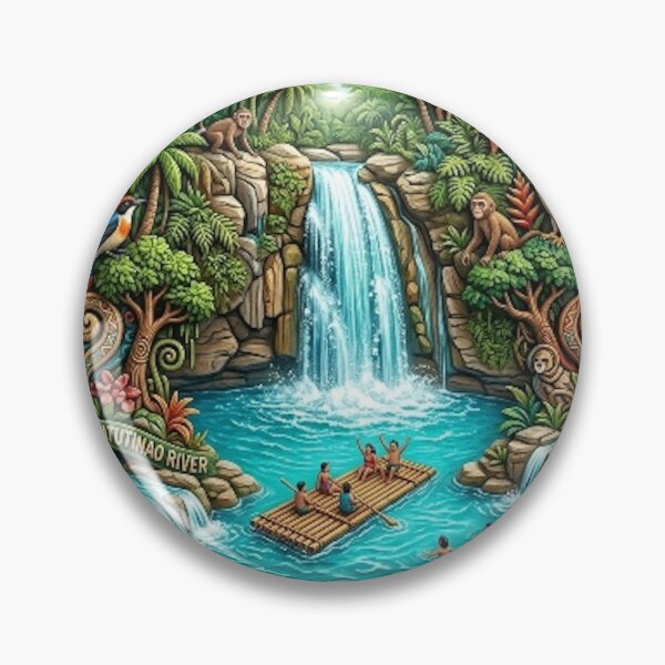 Item preview, KAWASAN FALLS, CEBU, PHILIPPINES designed and sold by likbatonboot.