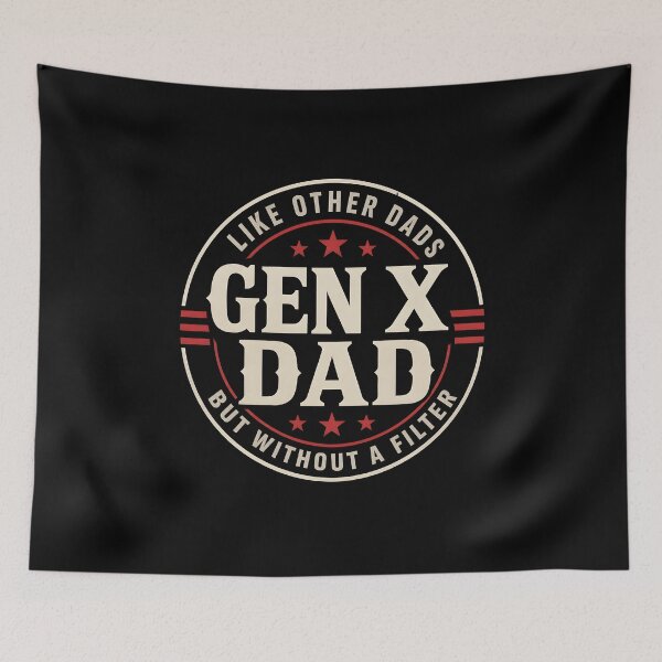 Item preview, Gen X Dad Like Other Dads But Without A Filter designed and sold by zoes-ink.