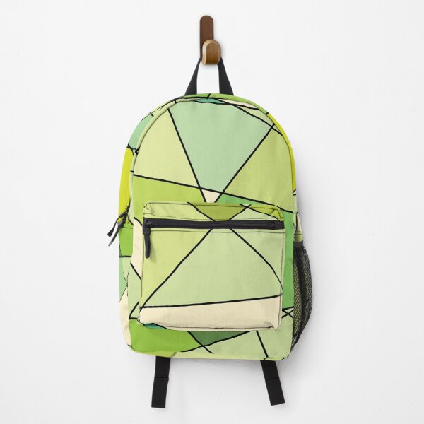 Item preview, Geometric Green Triangles Modern Art designed and sold by Noydee Red Salavan.