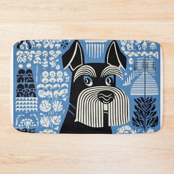 Item preview, Geometric Schnauzer Design designed and sold by lautir.