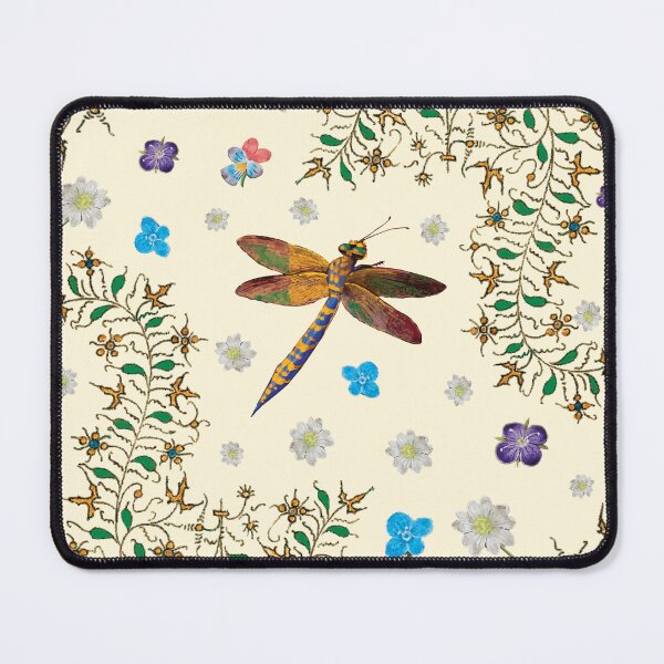 Item preview, Dragonfly among flowers. designed and sold by Raffaella Lunelli.