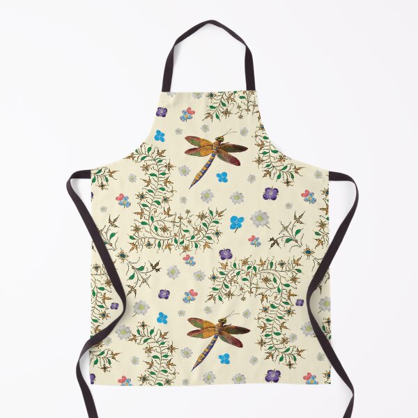 Item preview, Dragonfly among flowers. designed and sold by Raffaella Lunelli.