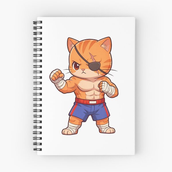 Item preview, Cute Muay Thai Cat Fighter Parody | Sagat designed and sold by CuteKats.