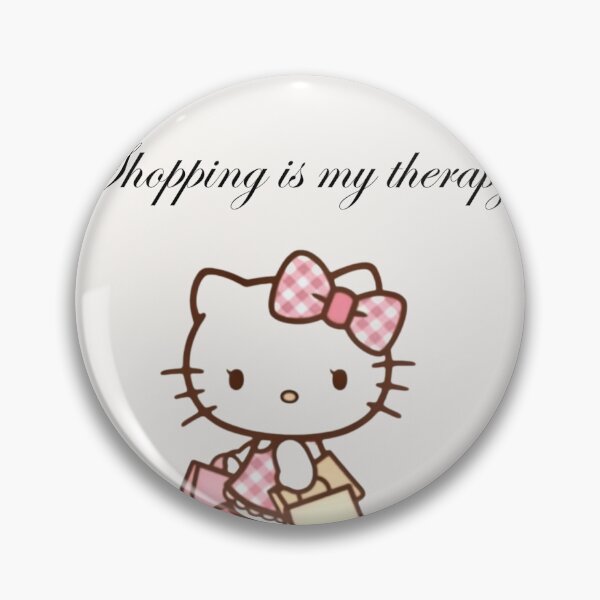 Item preview, Shopping Is My Therapy – Cute Pink Coquette Design designed and sold by Blossomtokki.