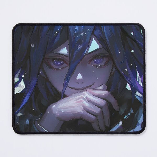 Item preview, Kokichi Ouma Danganronpa Mysterious Smirk Closeup designed and sold by PMartistStudio.