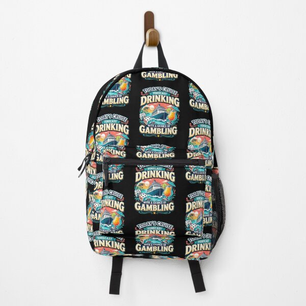 Item preview, Today's Cruise Forecast Drinking with A Chance of Gambling designed and sold by Randomera.