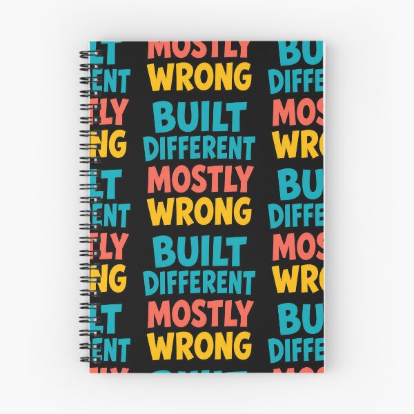 Item preview, Built Different Mostly Wrong Funny Quote designed and sold by TeeTimeTreasure.