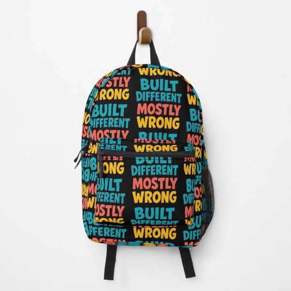 Item preview, Built Different Mostly Wrong Funny Quote designed and sold by TeeTimeTreasure.
