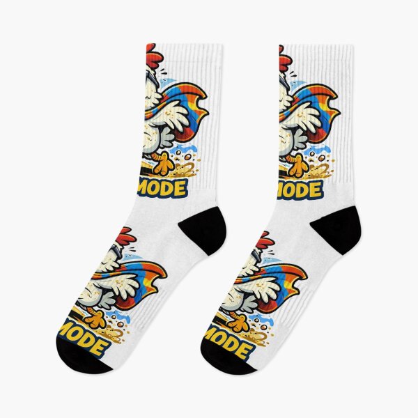 Item preview, Beach Mode – Retro Chicken Chaos on Vacation T-Shirt designed and sold by MerchlyMike.