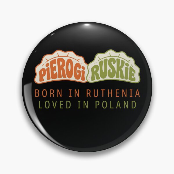 Item preview, Funny Retro Pierogi Ruskie Polish and Ruthenia food.  designed and sold by Aetherix Studio.