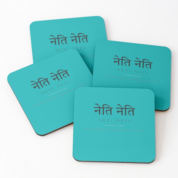 Item preview, Neti Neti Sanskrit Philosophy — The Oldest Question Disguised As An Answer designed and sold by TattvaCo.
