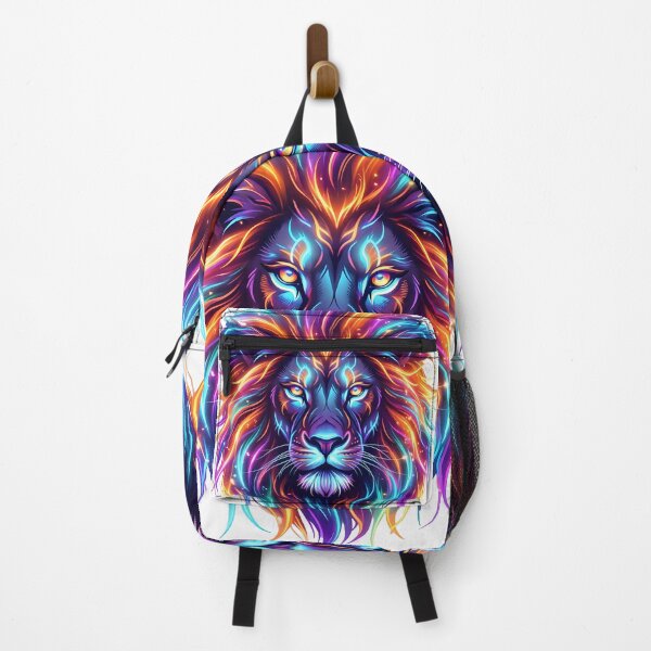 Item preview, Neon Fantasy Lion Art designed and sold by Marcu Ioachim.