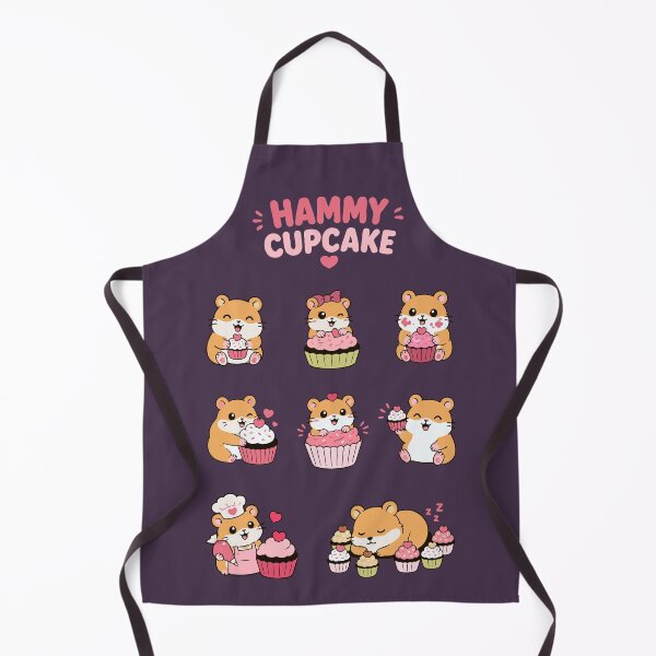 Item preview, Cupcake Hammy- Tiny Hamster Sticker Sheet - Tee designed and sold by RedStreamStudio.