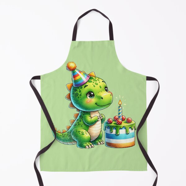 Item preview, Cute Baby Dinosaur Birthday Party Cake designed and sold by AwesomeBeyondLimits.